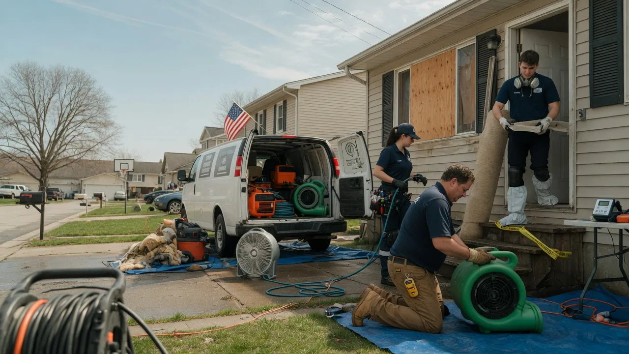 Water Damage Restoration in Heavener, OK near me